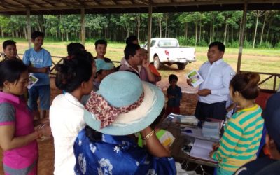 Socfin Cambodia has distributed free mosquito nets