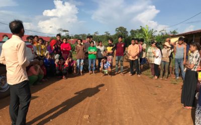 Socfin Cambodia conducts a meeting to preserve the quality of water sources – Part 2