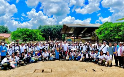 Students from the Faculty of Rubber science of the Royal University of Agriculture visited Socfin Cambodia